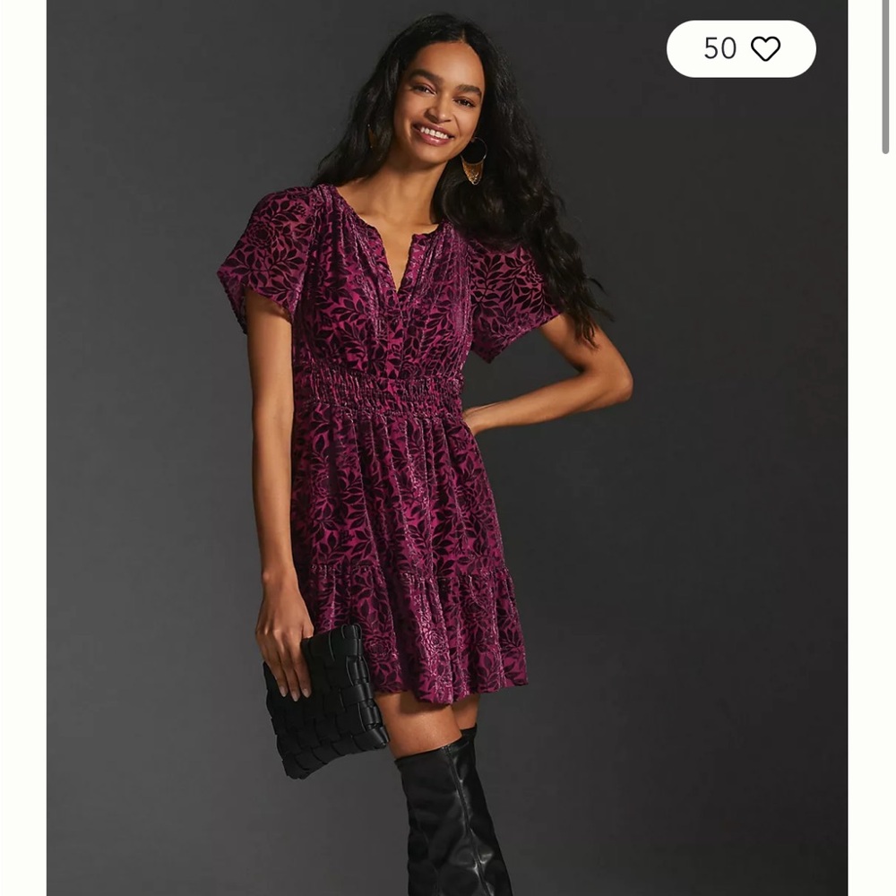 The Somerset Velvet Mini Dress